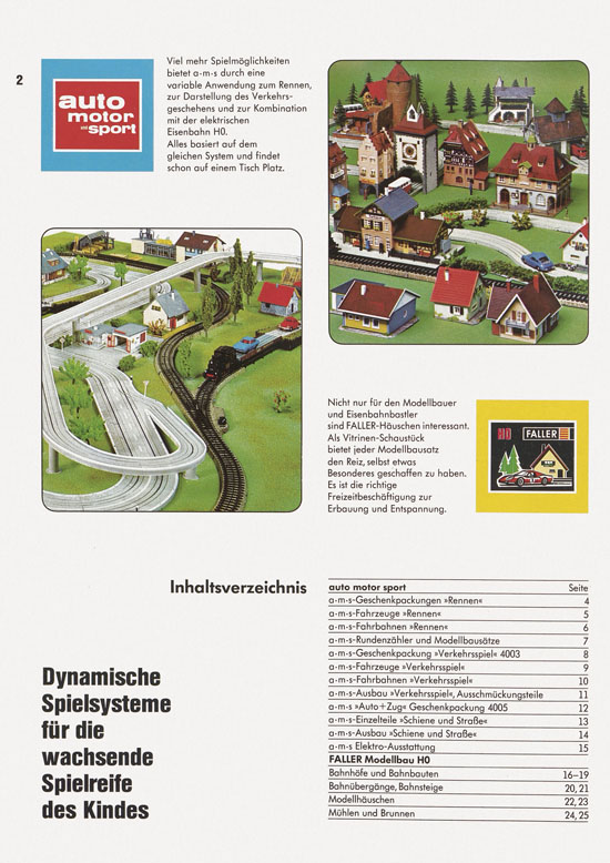 Seite 2 Faller Katalog 1971 871