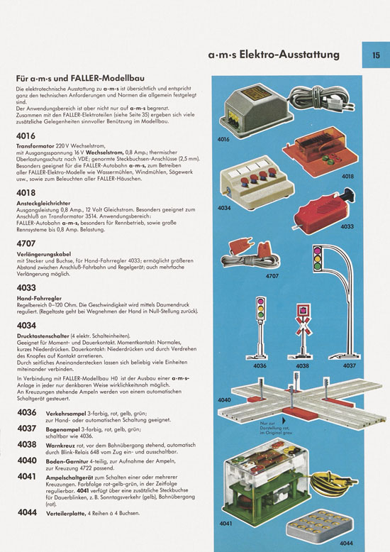 Seite 15 Faller Katalog 1971 871