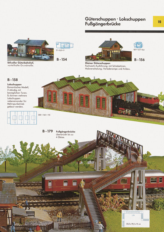 Seite 19 Faller Katalog 1971 871