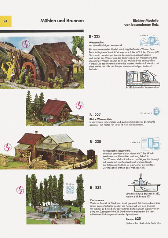 Seite 24 Faller Katalog 1971 871