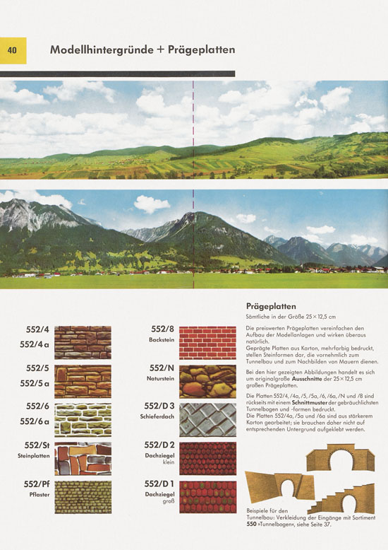 Seite 40 Faller Katalog 1971 871