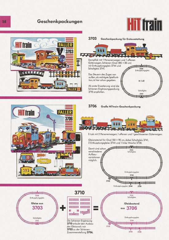 Seite 58 Faller Katalog 1971 871