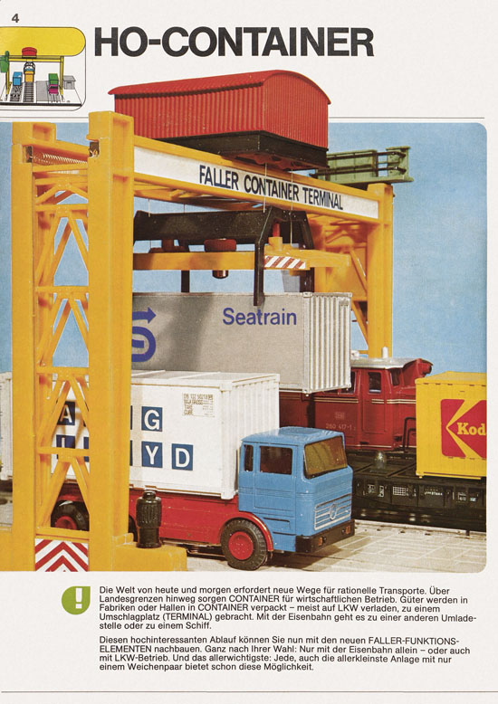 Seite 4 Faller Katalog 1974 874