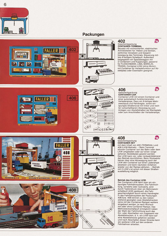 Seite 6 Faller Katalog 1974 874