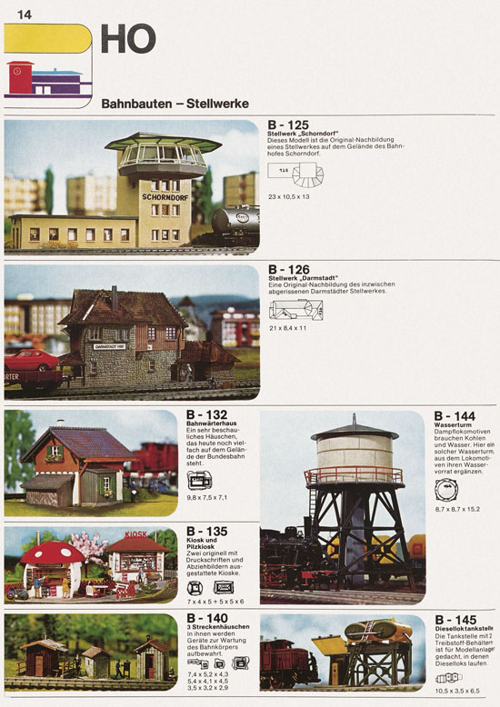 Seite 14 Faller Katalog 1974 874