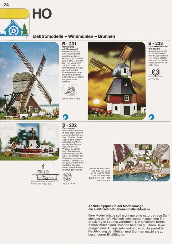 Seite 24 Faller Katalog 1974 874