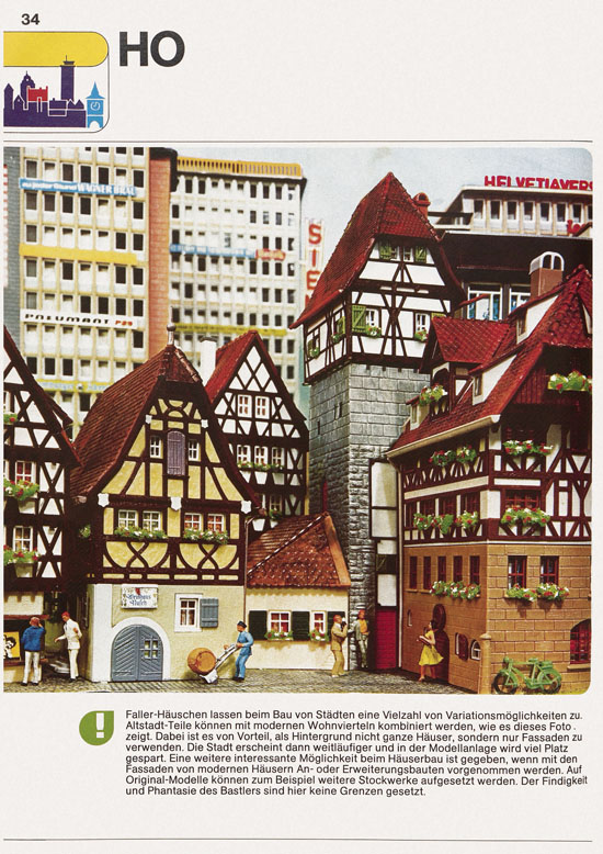 Seite 34 Faller Katalog 1974 874
