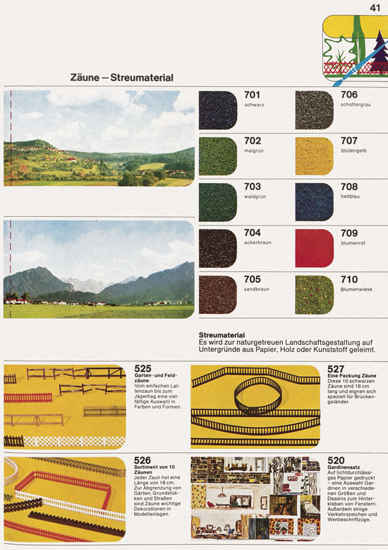 Seite 41 Faller Katalog 1974 874