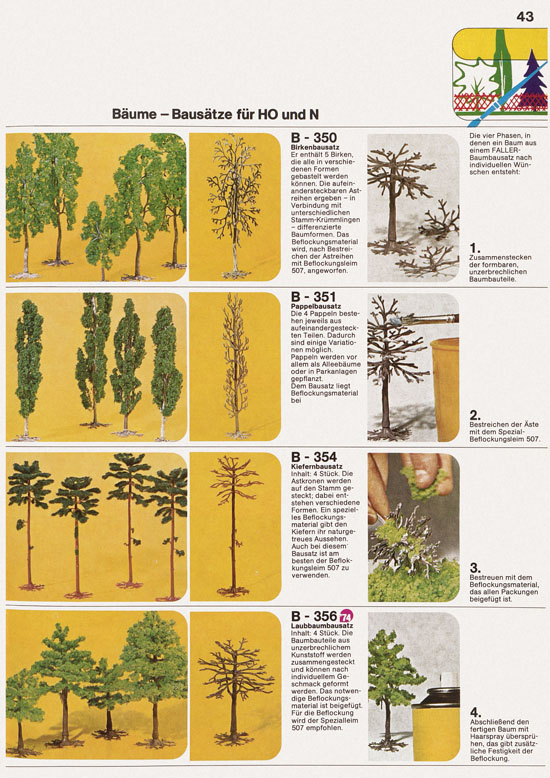 Seite 43 Faller Katalog 1974 874