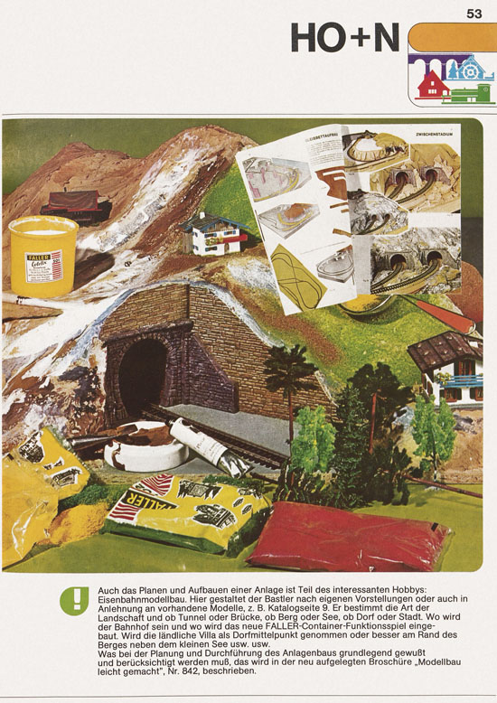 Seite 53 Faller Katalog 1974 874