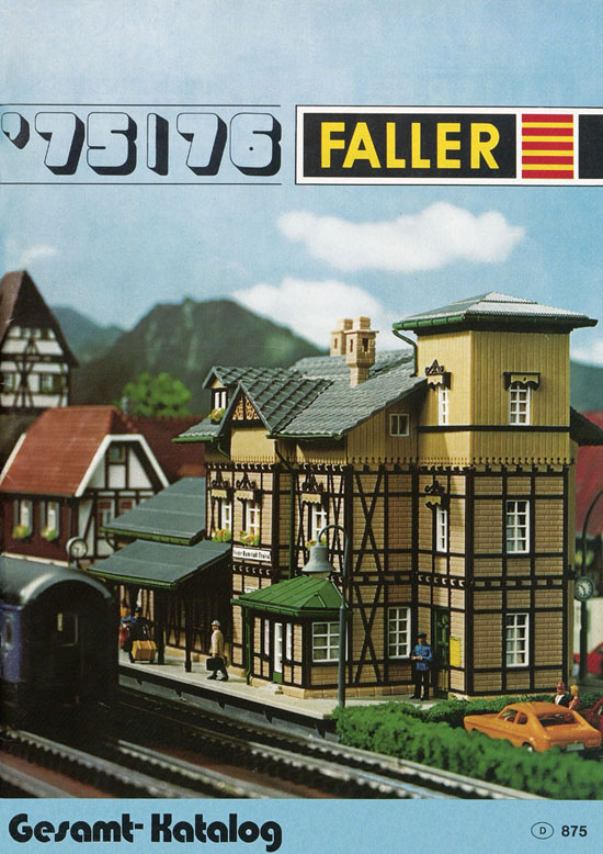 Faller Katalog 1975-1976 D875