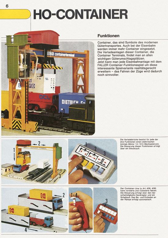 Faller Katalog 1975-1976 D875