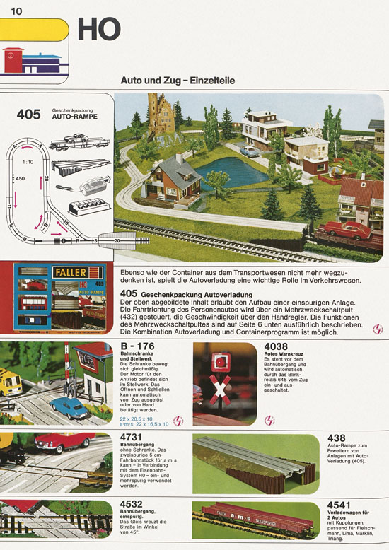 Seite 10 Faller Katalog 1975-1976 D875