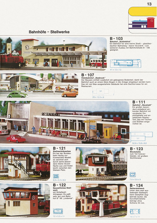Seite 13 Faller Katalog 1975-1976 D875