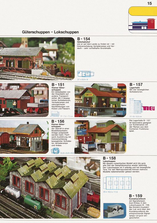 Seite 15 Faller Katalog 1975-1976 D875
