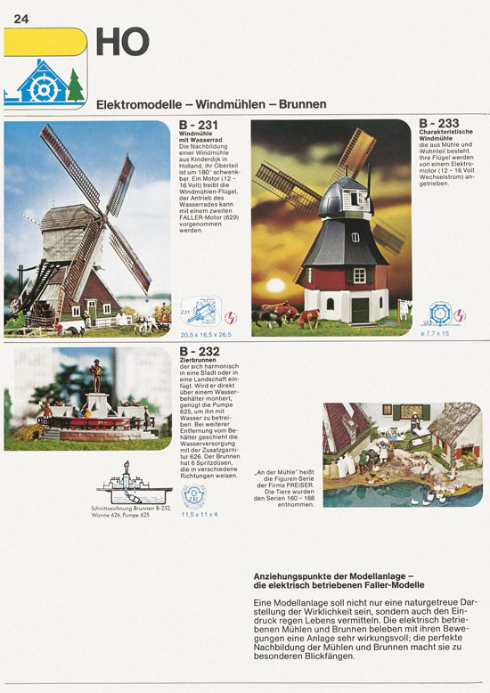 Seite 24 Faller Katalog 1975-1976 D875
