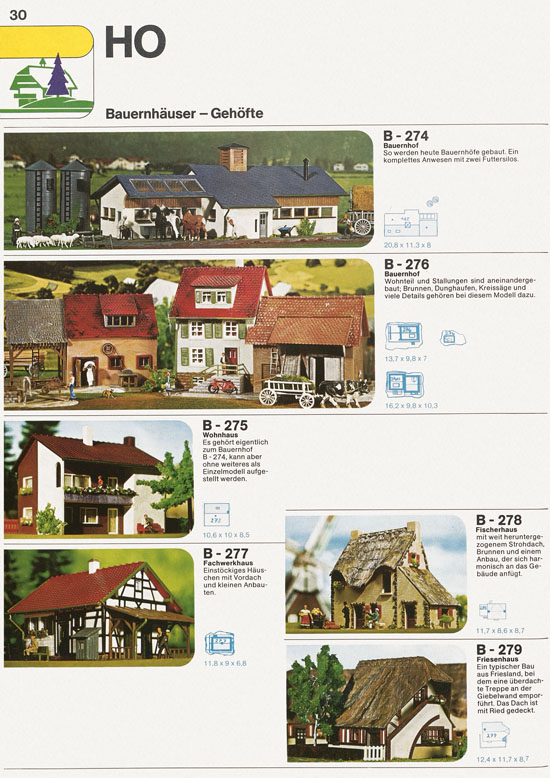 Seite 30 Faller Katalog 1975-1976 D875