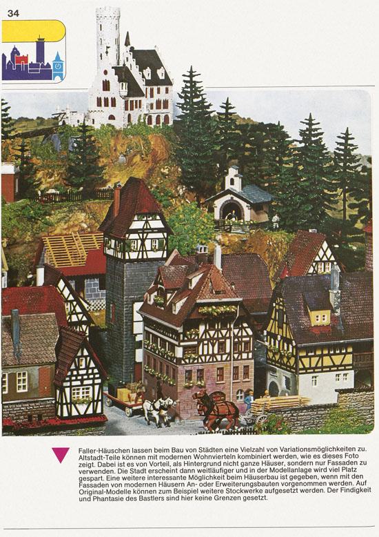 Seite 34 Faller Katalog 1975-1976 D875