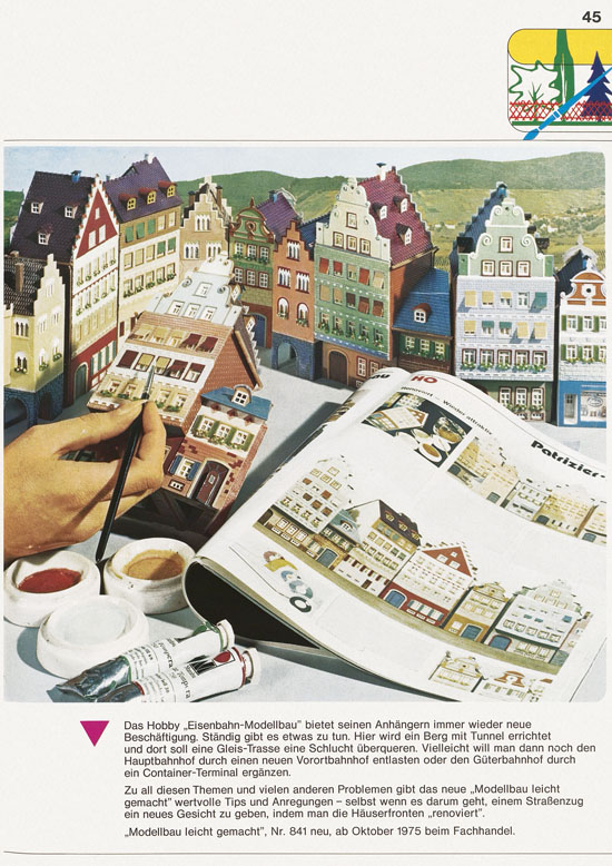 Seite 45 Faller Katalog 1975-1976 D875