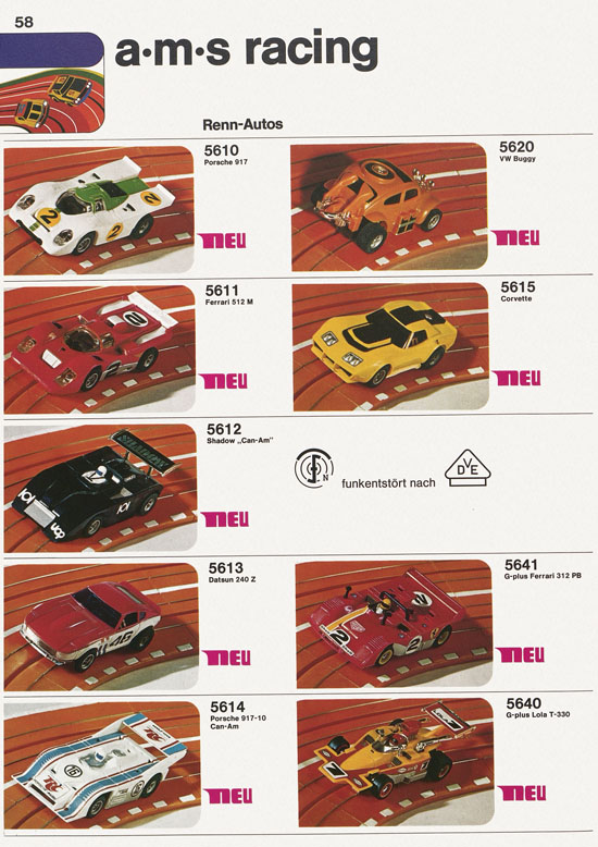 Seite 58 Faller Katalog 1975-1976 D875