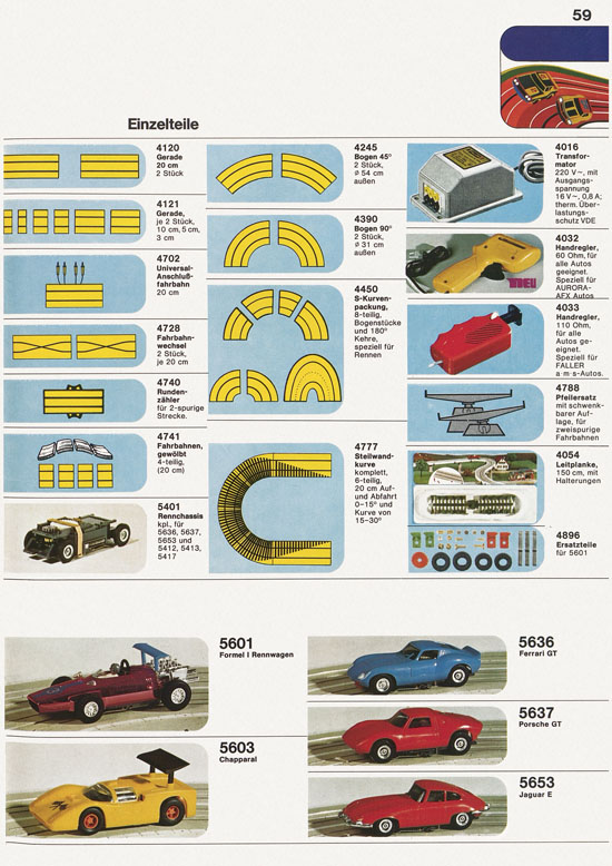 Faller Katalog 1975-1976 D875