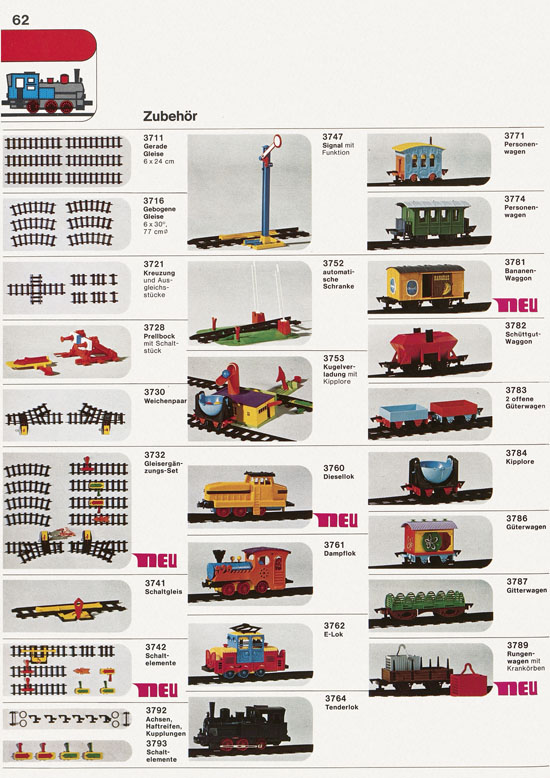 Seite 62 Faller Katalog 1975-1976 D875
