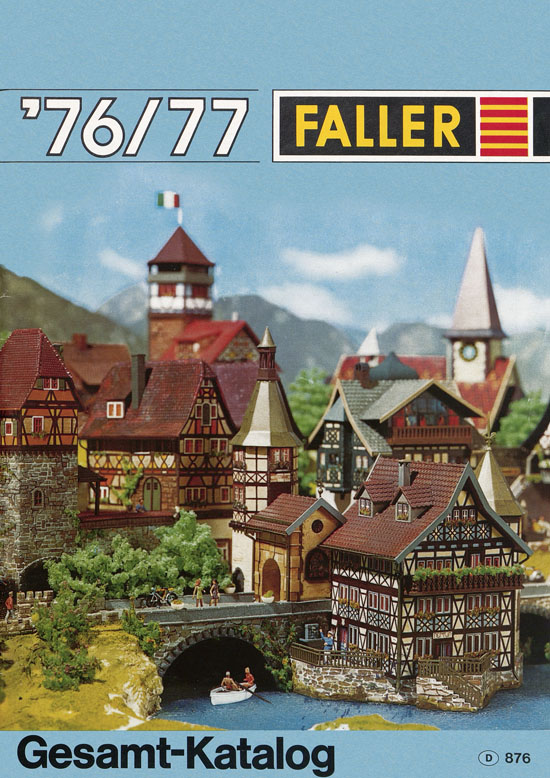 Seite 1 Faller Katalog 1976-1977 D876
