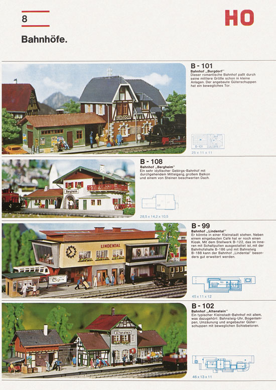 Seite 8 Faller Katalog 1976-1977 D876