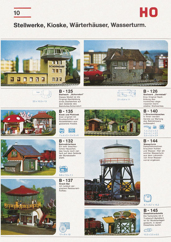 Seite 10 Faller Katalog 1976-1977 D876
