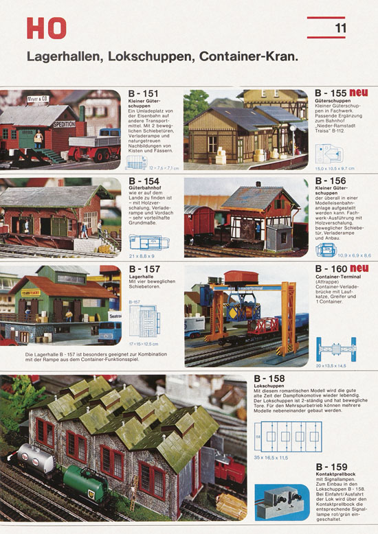 Seite 11 Faller Katalog 1976-1977 D876