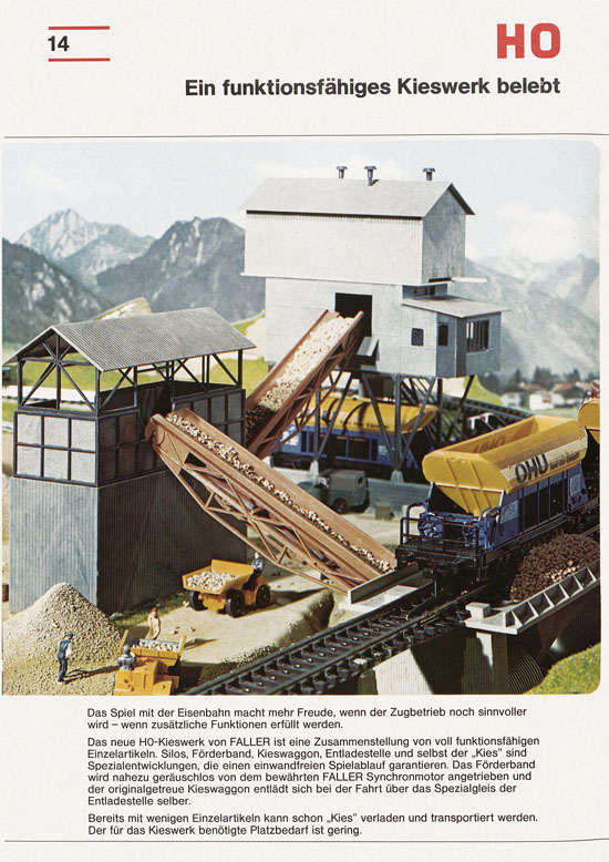 Seite 14 Faller Katalog 1976-1977 D876