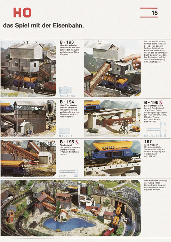 Seite 15 Faller Katalog 1976-1977 D876