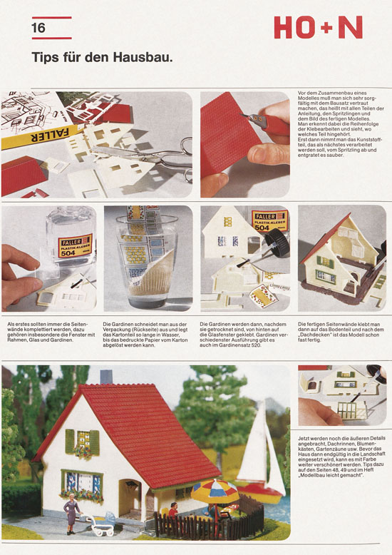 Seite 16 Faller Katalog 1976-1977 D876