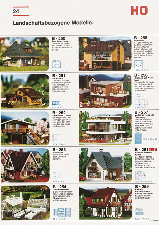 Seite 24 Faller Katalog 1976-1977 D876