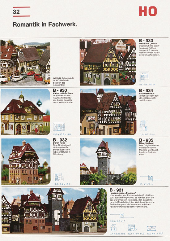 Seite 32 Faller Katalog 1976-1977 D876