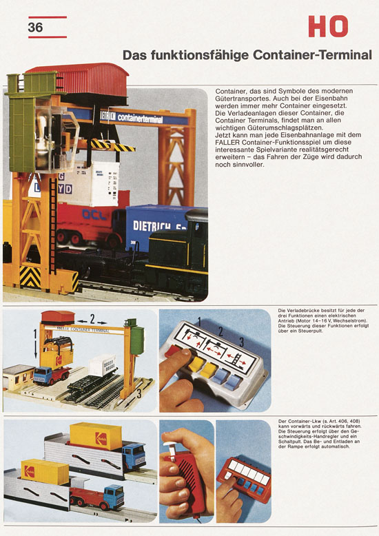 Seite 36 Faller Katalog 1976-1977 D876