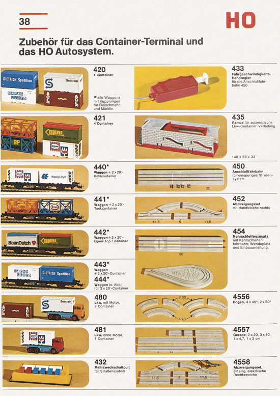 Seite 38 Faller Katalog 1976-1977 D876