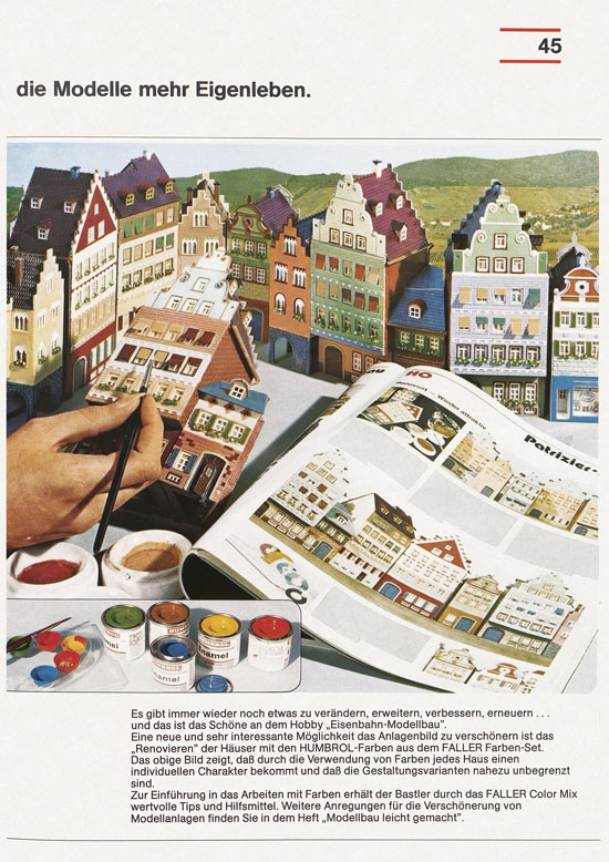 Seite 45 Faller Katalog 1976-1977 D876