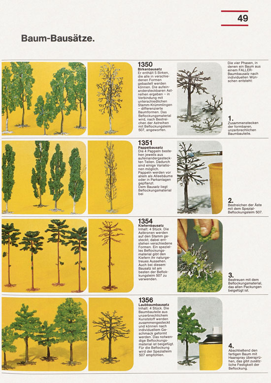Seite 49 Faller Katalog 1976-1977 D876