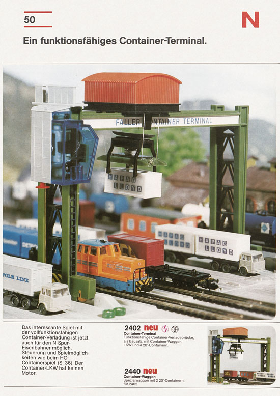 Seite 50 Faller Katalog 1976-1977 D876