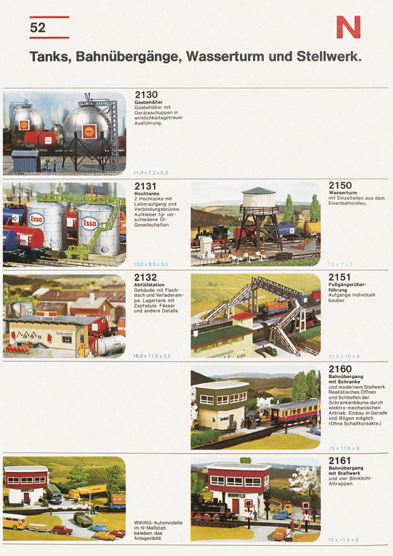 Seite 52 Faller Katalog 1976-1977 D876