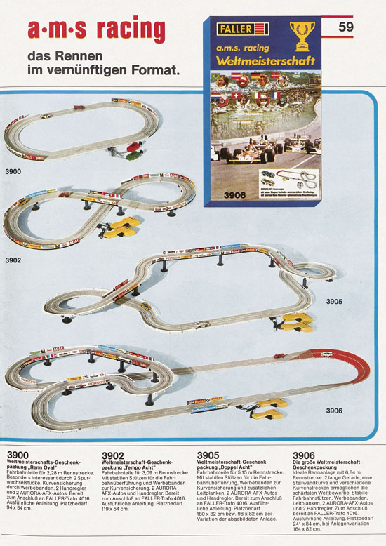 Seite 59 Faller Katalog 1976-1977 D876
