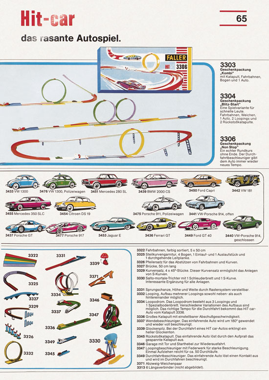 Seite 65 Faller Katalog 1976-1977 D876