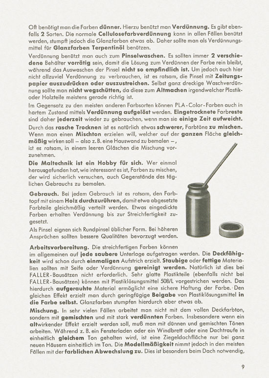 Seite 9 Faller 842 Die Gestaltung von Modellhäuschen