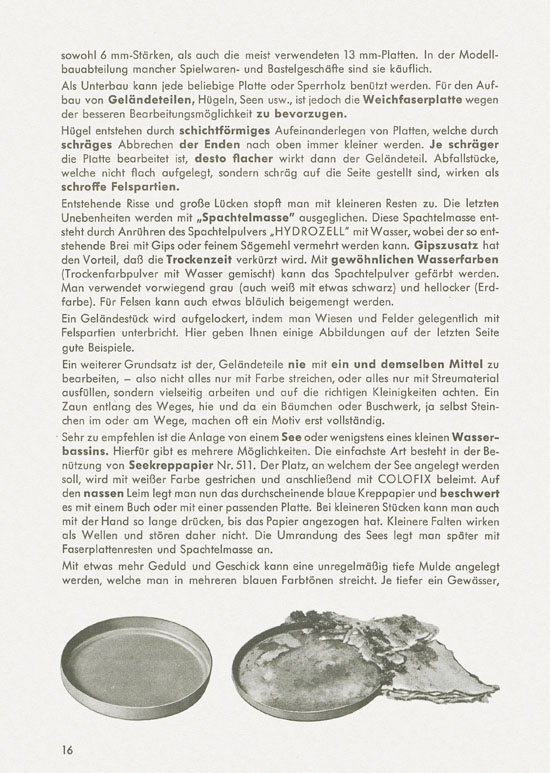 Seite 16 Faller 842 Die Gestaltung von Modellhäuschen