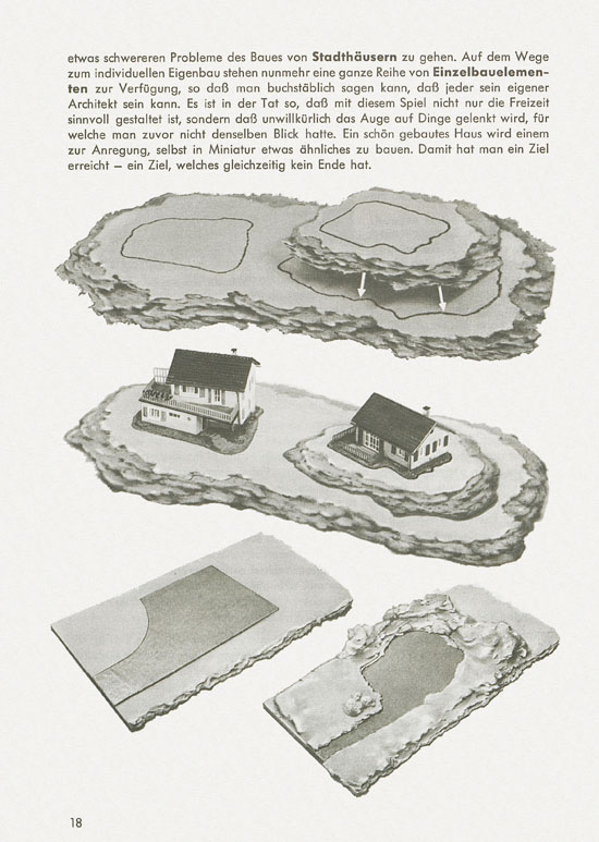 Faller 842 Die Gestaltung von Modellhäuschen