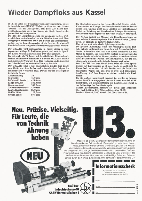 Welt der Modellbahn Nr. 3 Mai 1977