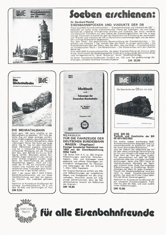 Welt der Modellbahn Nr. 3 Mai 1977