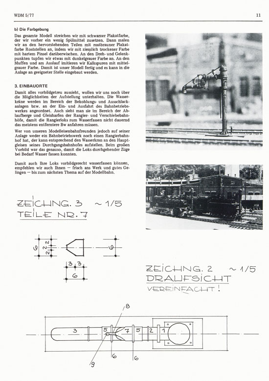 Welt der Modellbahn Nr. 5 Oktober 1977