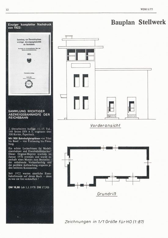 Welt der Modellbahn Nr. 5 Oktober 1977
